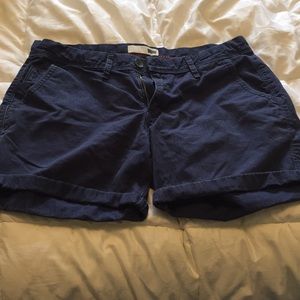 Navy Blue Levi Khaki Shorts